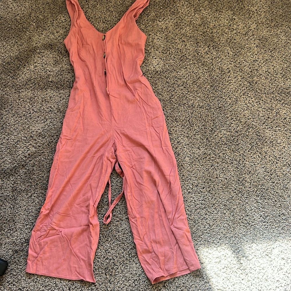 Salmon Color Jumpsuit